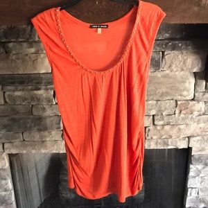 Shoulder cover, beaded top